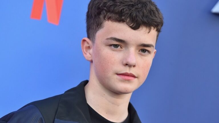 Der Schauspieler Owen Cooper auf dem roten Teppich