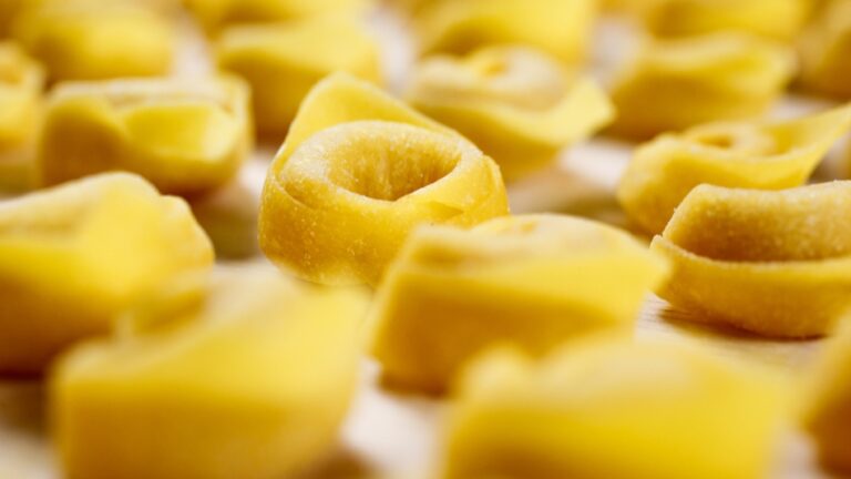 Italienische Pasta Nahaufnahme