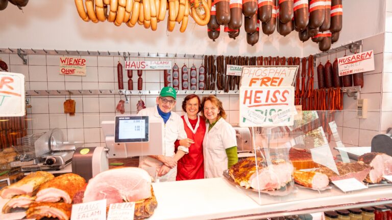 Warum vor einer Fleischerei sogar Veganer Schlange stehen