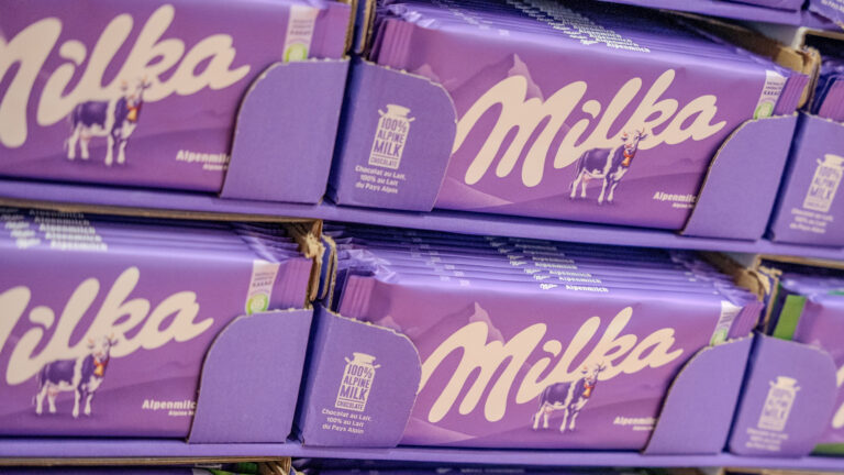 Milka Schokoladetafeln