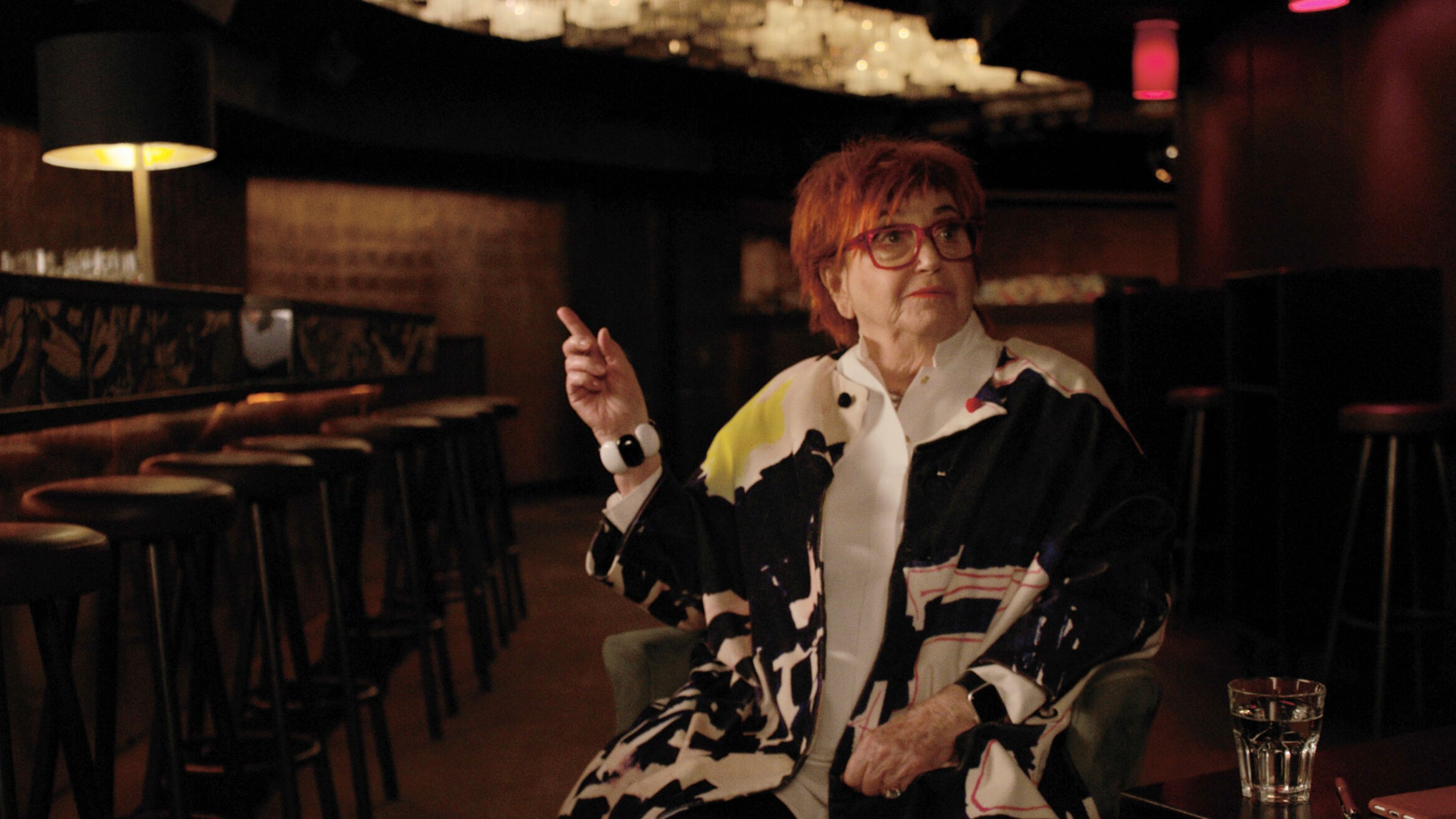 Die österreichische Regisseurin Valie Export ist auch in der Dokumentation zu sehen