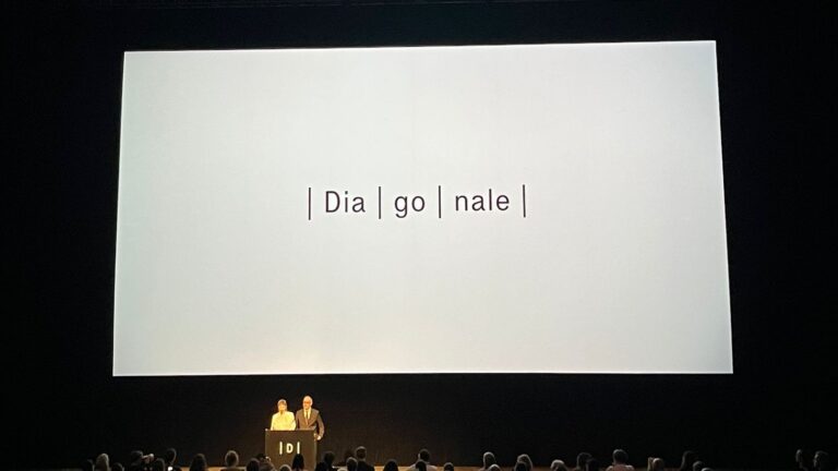 Dominik Kamalzadeh und Claudia Slanar bei derEröffnung der Diagonale Graz 2026