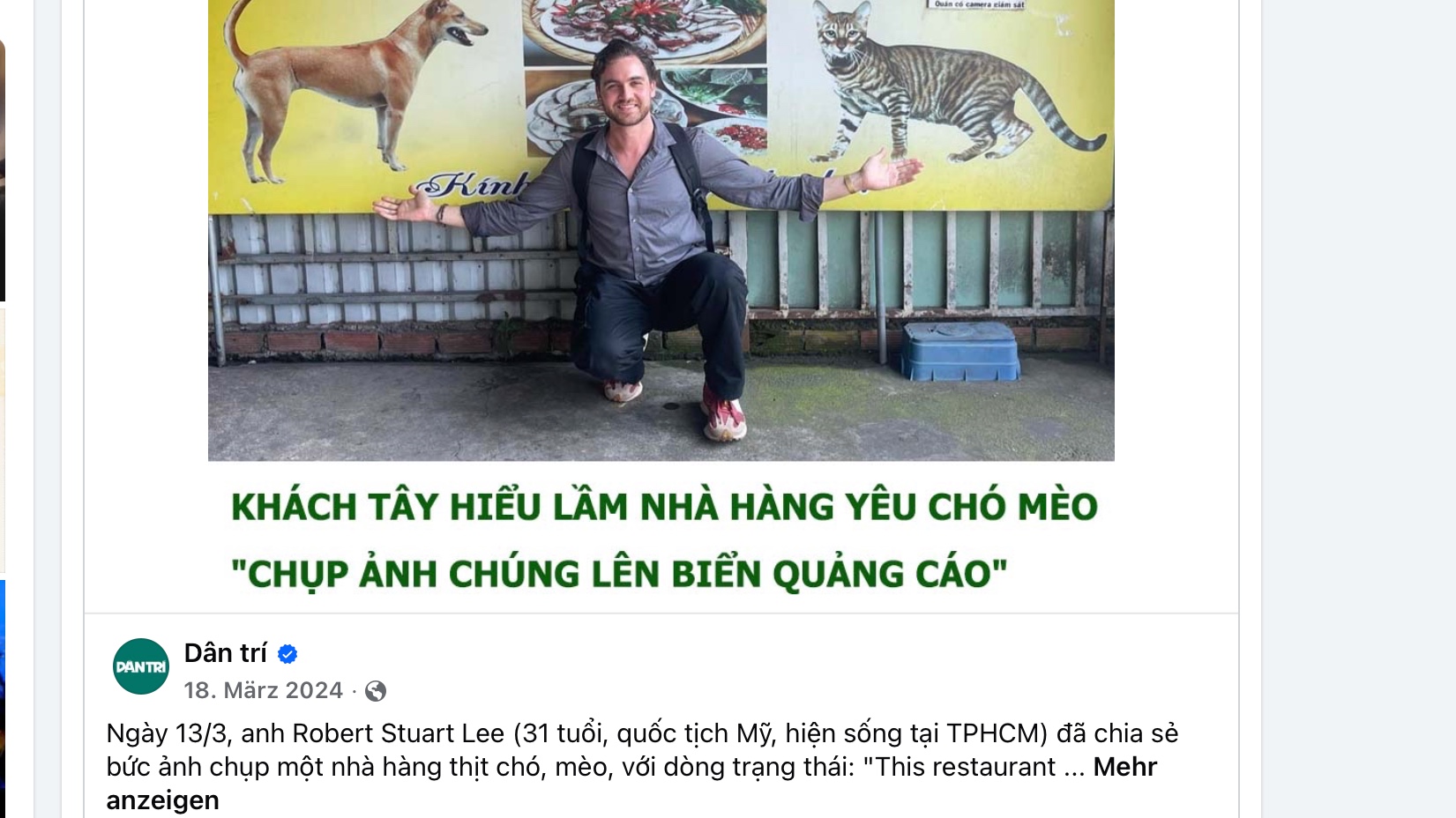 Das Foto aus der Onlinezeitung von Lee.