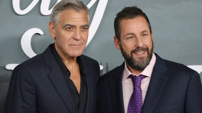George Clooney und Adam Sandler
