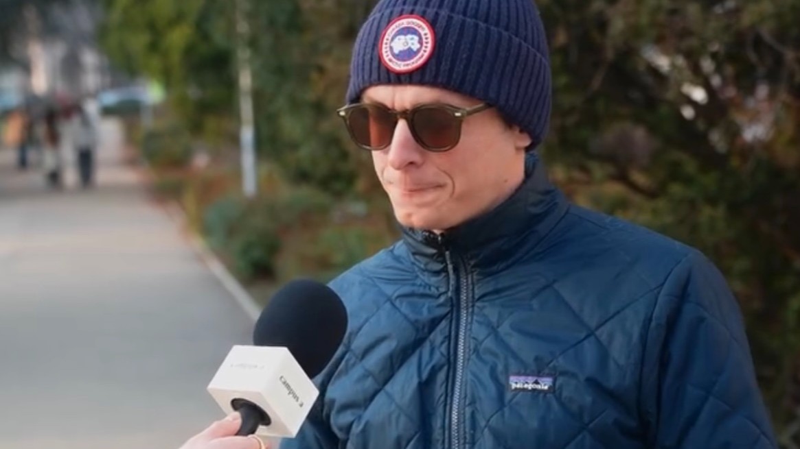 Studierender im Interview