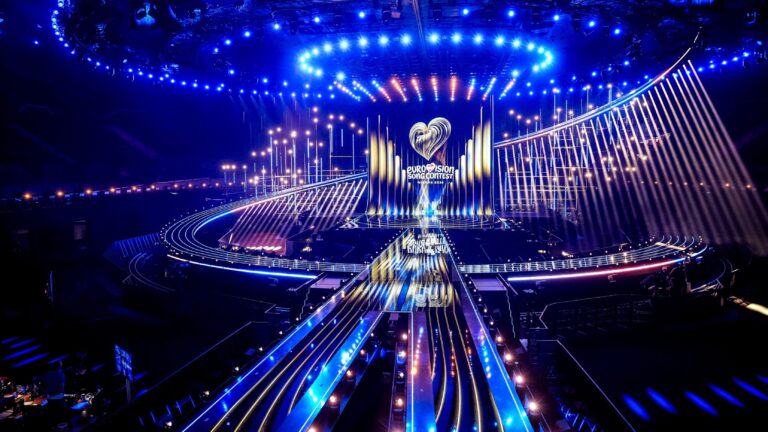 Beispielbild der ESC-Bühne 2026